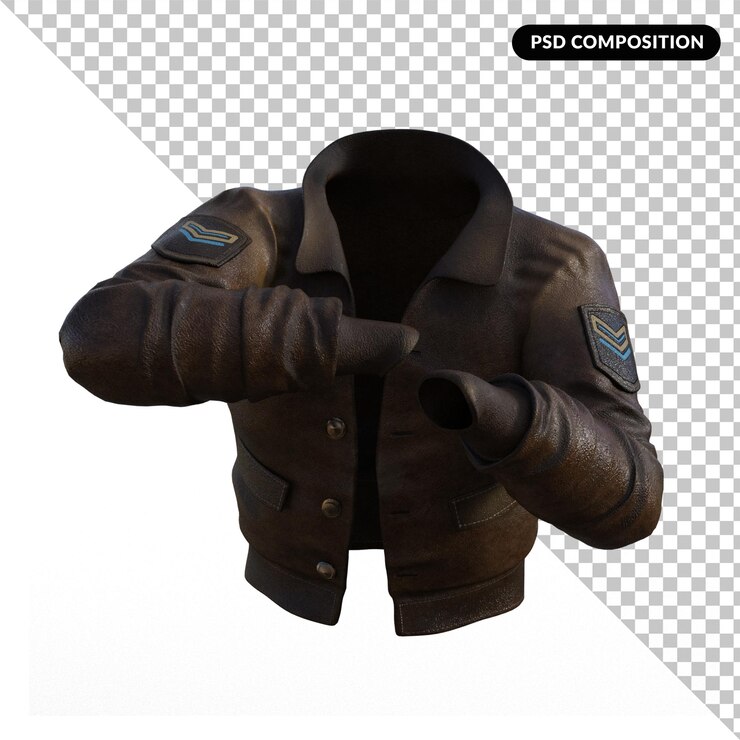 PSD capa de piloto isolada 3d