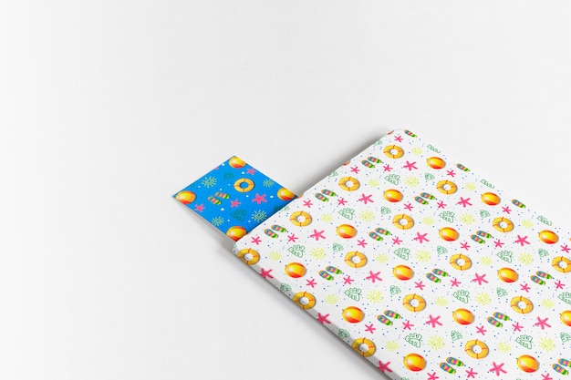 PSD capa e maquete de bookmark