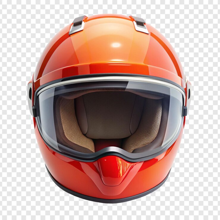 PSD capacete isolado sobre um fundo transparente