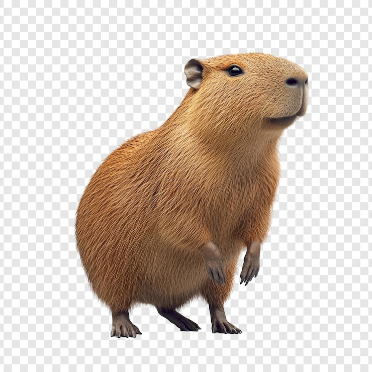 PSD capibara el roedor más grande del mundo