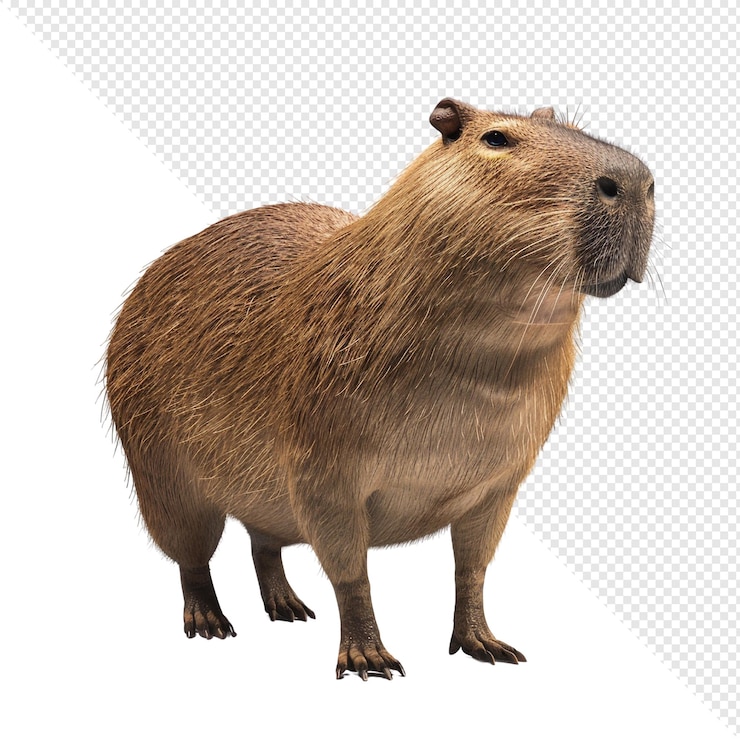 PSD capibara um grande roedor