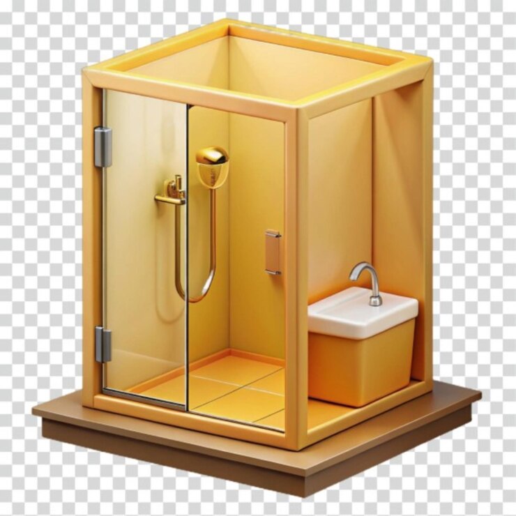 PSD cápita de ducha compacta con fregadero integrado diseño moderno de baño
