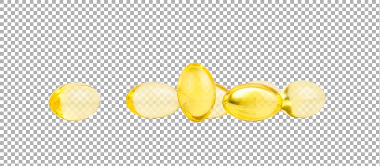 PSD capsule di olio di pesce isolate omega 3