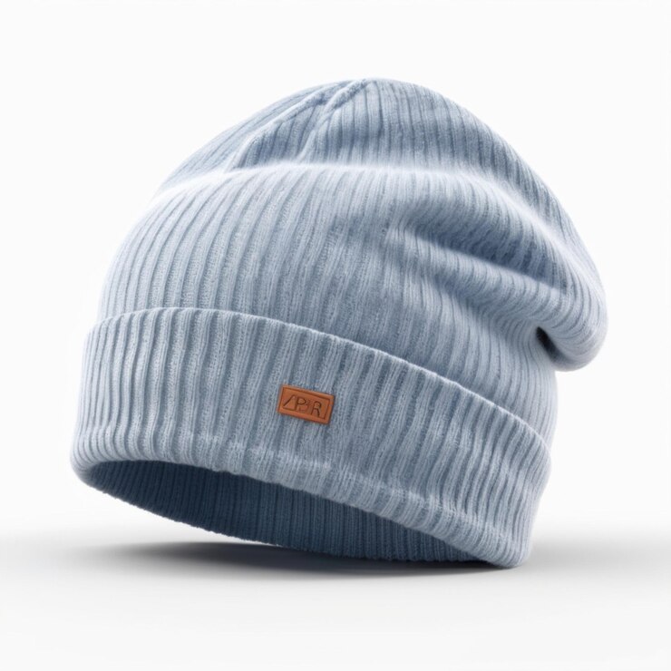 PSD capuchon d'hiver psd sur fond blanc