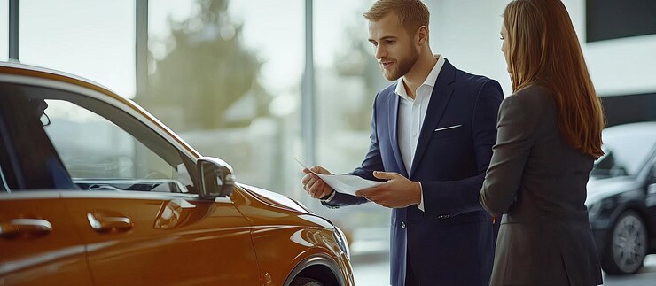 PSD car dealership salesman