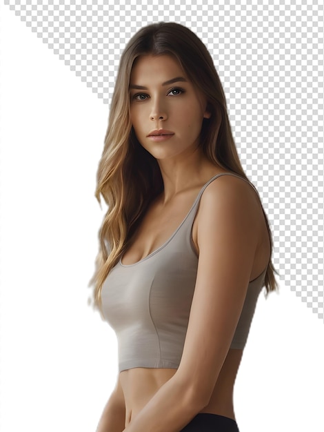 Cara de modelo femenino