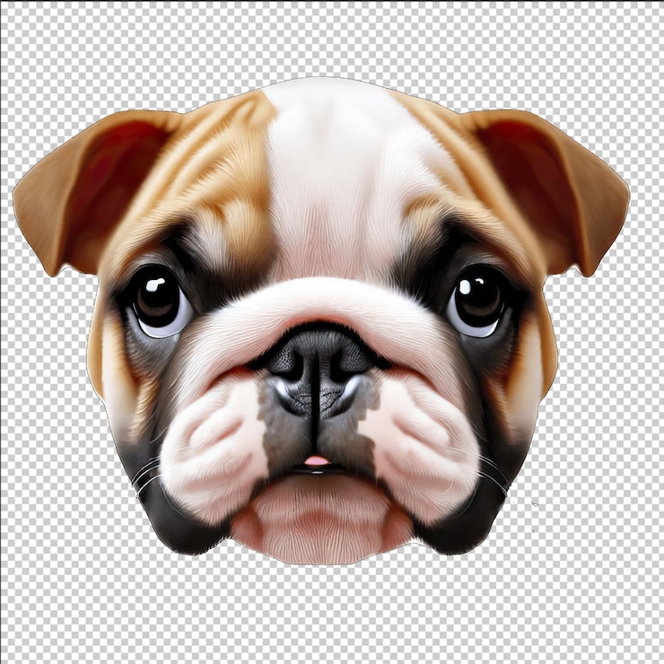 PSD cara de perro mejor amigo del hombre png