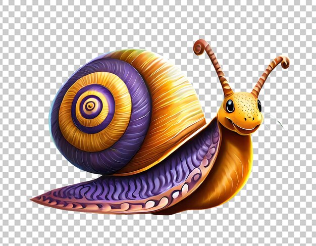 PSD el caracol en 3d