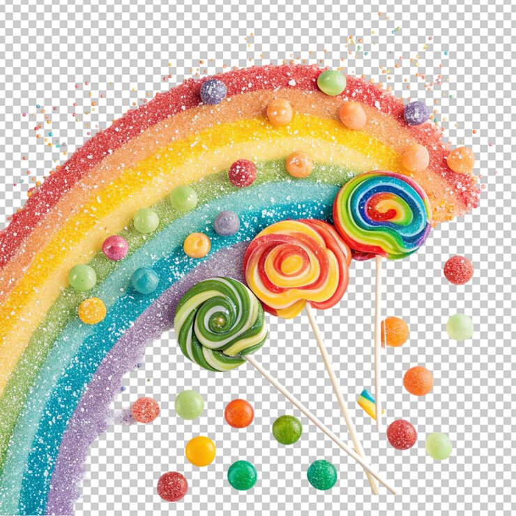 PSD caramelos de colores