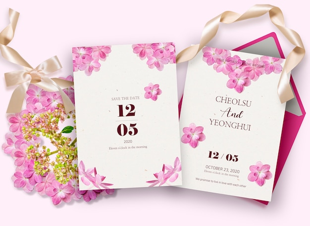 card design di nozze