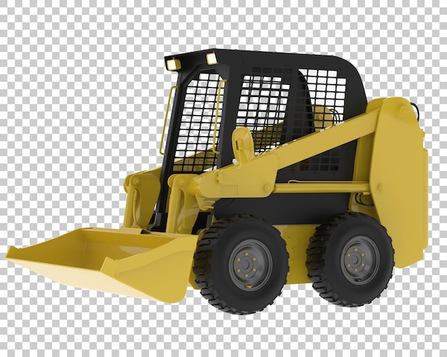 Cargador de dirección deslizante aislado en la ilustración de renderizado 3d de fondo transparente