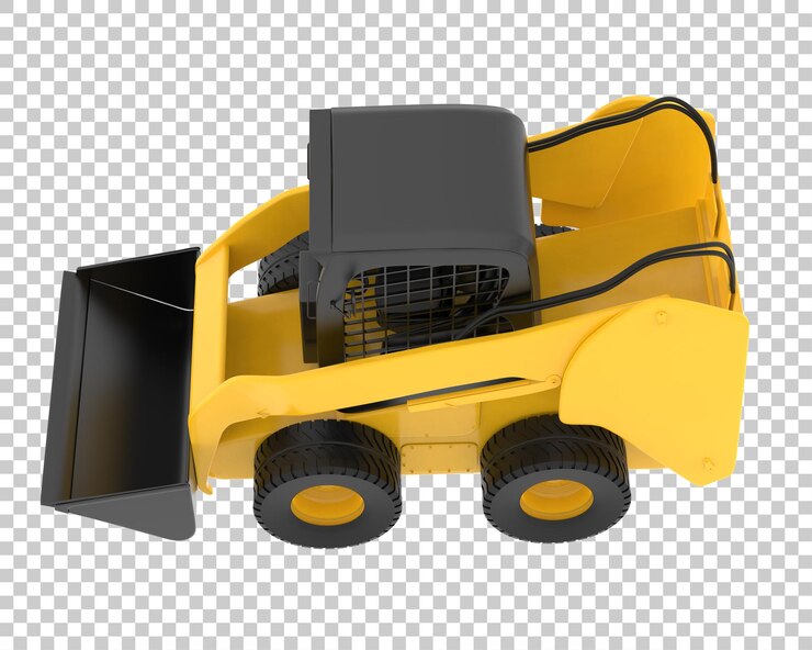 PSD cargador de dirección deslizante sobre fondo transparente ilustración de renderizado 3d
