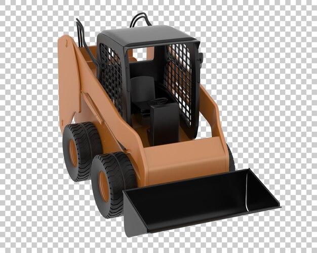 Cargador de dirección deslizante sobre fondo transparente Ilustración de renderizado 3d