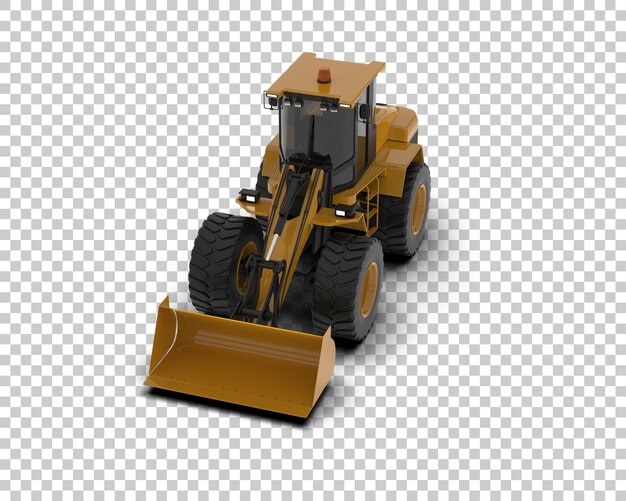 El cargador está aislado en el fondo de la ilustración de renderización 3D