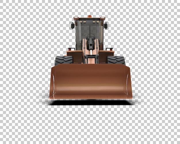 El cargador está aislado en el fondo de la ilustración de renderización 3D
