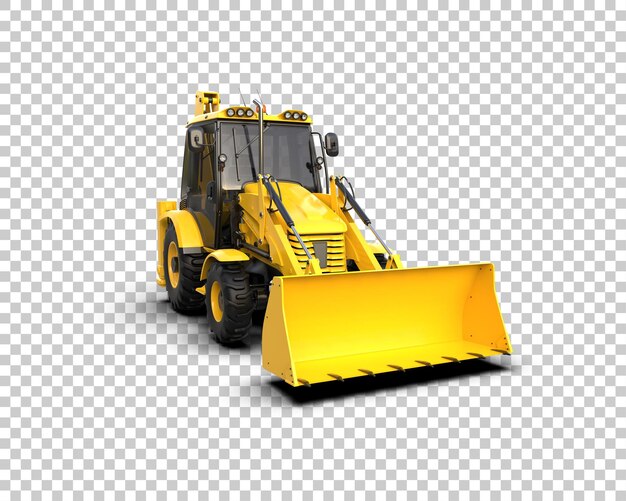 El cargador está aislado en el fondo de la ilustración de renderización 3D