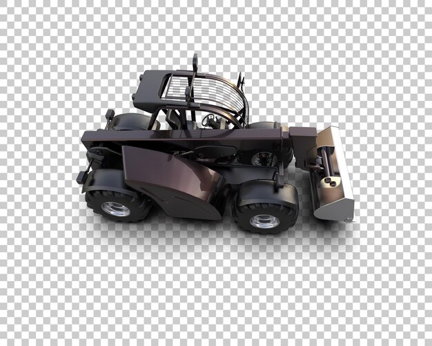 El cargador está aislado en el fondo de la ilustración de renderización 3D