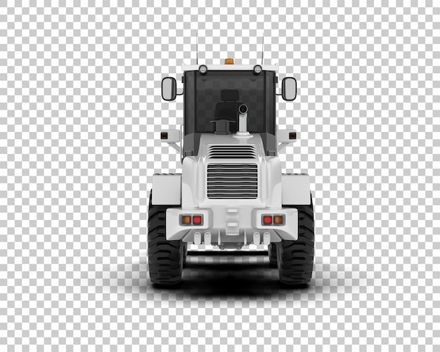 El cargador está aislado en el fondo de la ilustración de renderización 3D