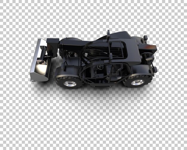 El cargador está aislado en el fondo de la ilustración de renderización 3D