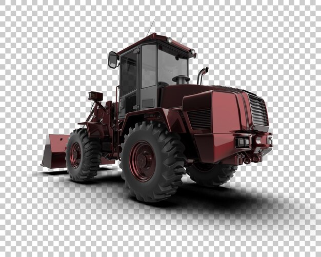 El cargador está aislado en el fondo de la ilustración de renderización 3D