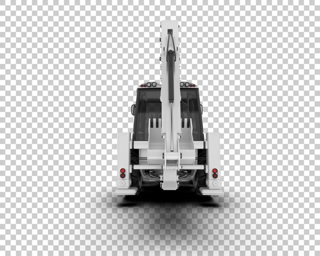 El cargador está aislado en el fondo de la ilustración de renderización 3D