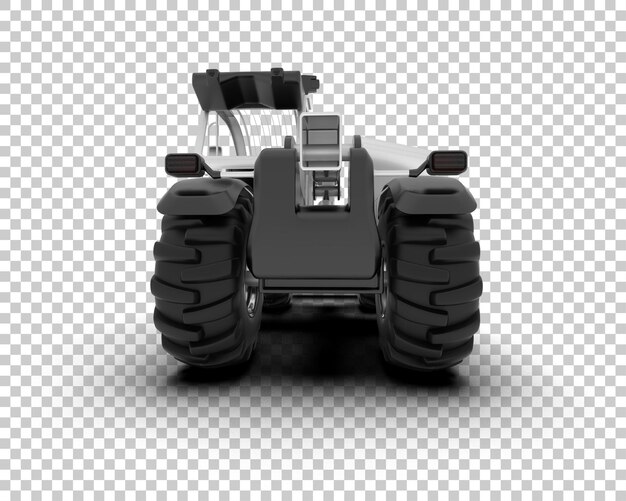 El cargador está aislado en el fondo de la ilustración de renderización 3D