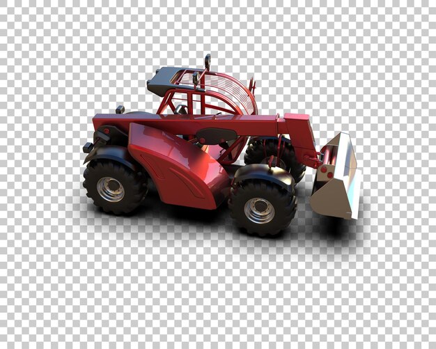 El cargador está aislado en el fondo de la ilustración de renderización 3D