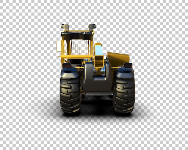 El cargador está aislado en el fondo de la ilustración de renderización 3D