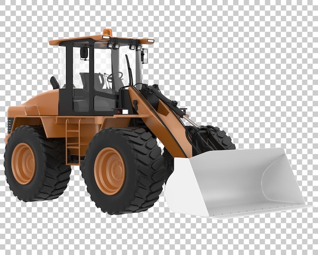 Caricatore su sfondo trasparente 3d rendering illustrazione