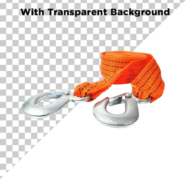 Caring Towing Cable PNG PSD isolato su uno sfondo trasparente