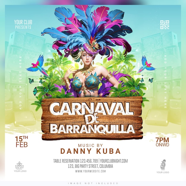 El carnaval de Barranquilla Flyer