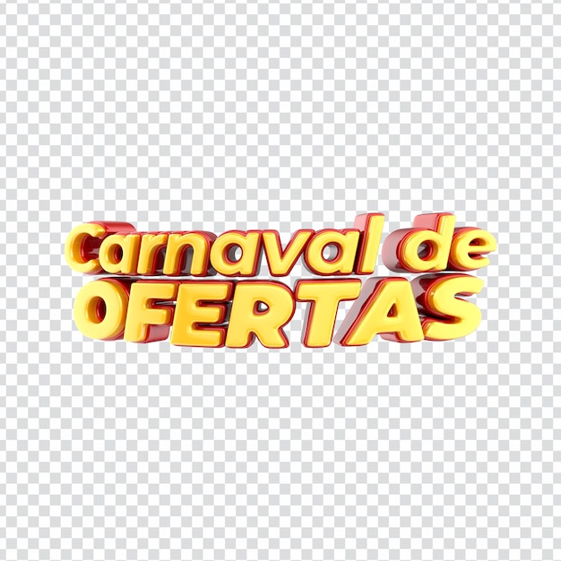 PSD carnaval de ofertas