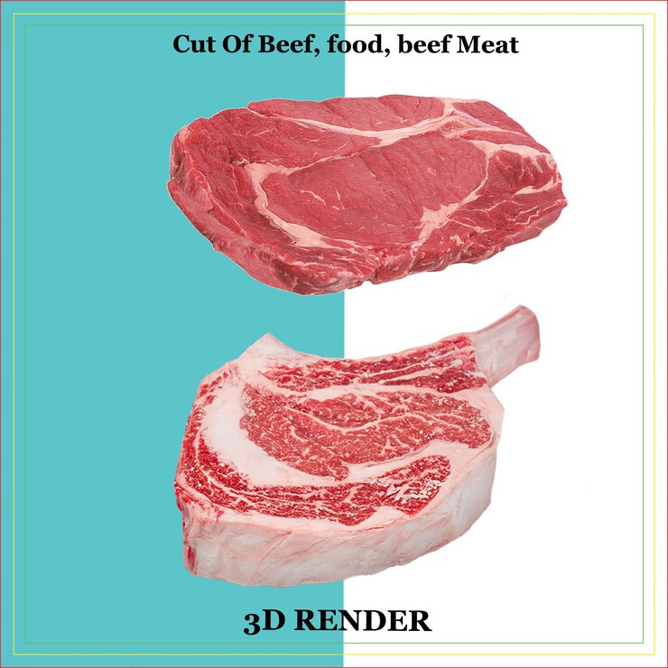 PSD carne carne de res corte de carne de res alimento