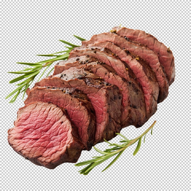 Carne fumada em fatias