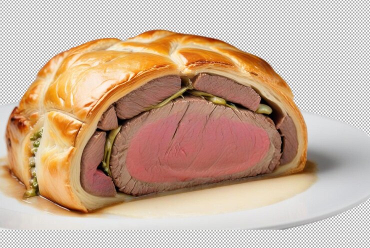 PSD carne de res wellington una clásica y elegante cena gourmet