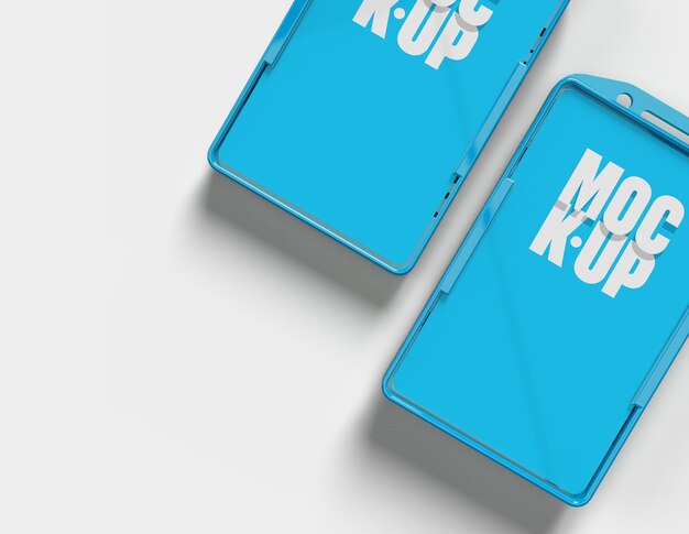 Carnet mockup per sublimazione _ File PSD completamente modificabile