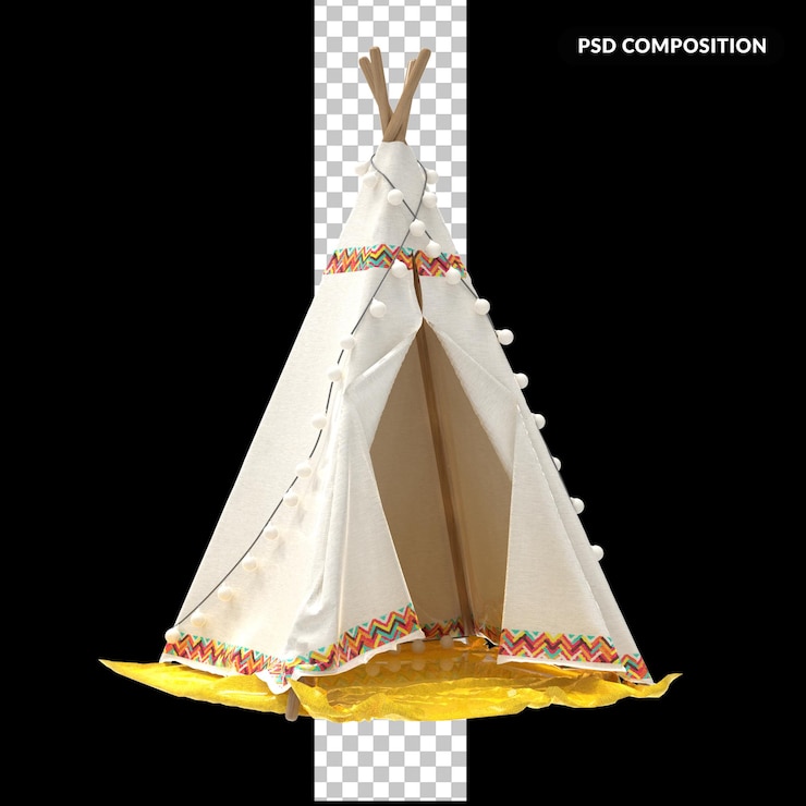 PSD carpa para el campamento