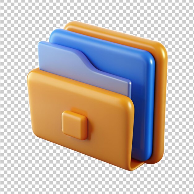 PSD la carpeta 3d es png