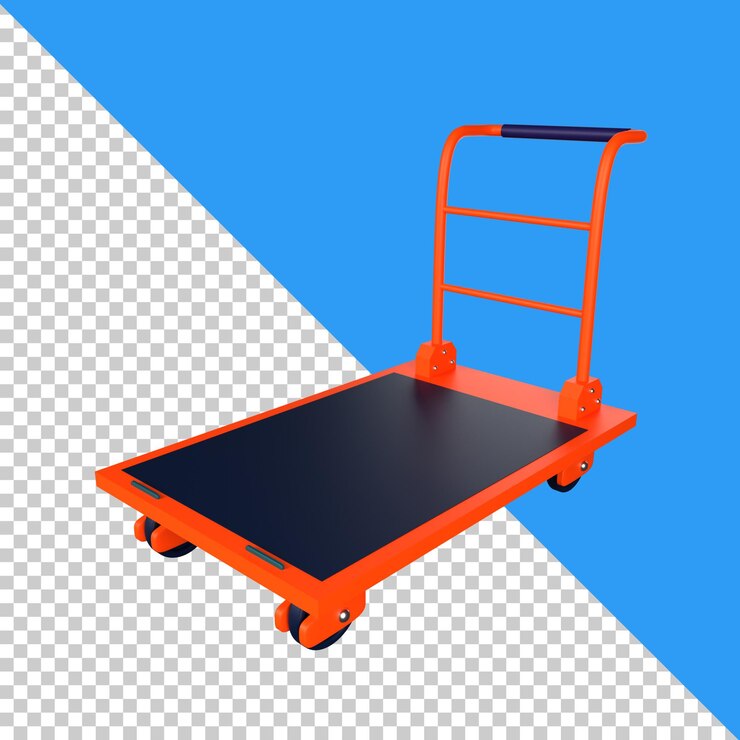 PSD carrello dell'icona di commercio elettronico 3d