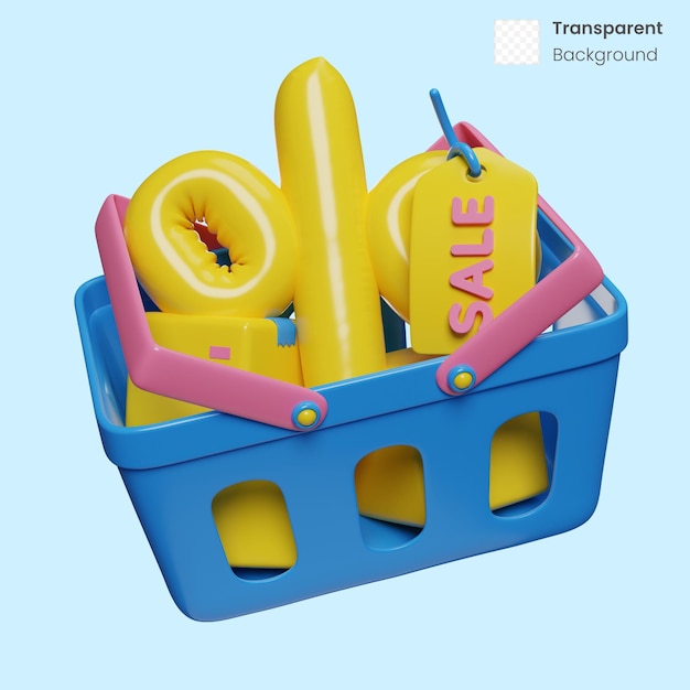 carrito de compras, 3d, ilustración