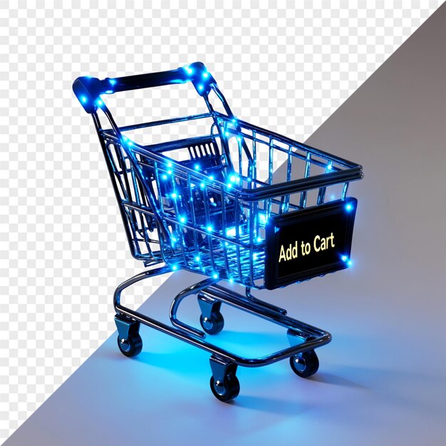 un carrito de compras con un letrero que dice "getty cat" en él
