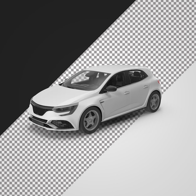 Carro branco de luxo