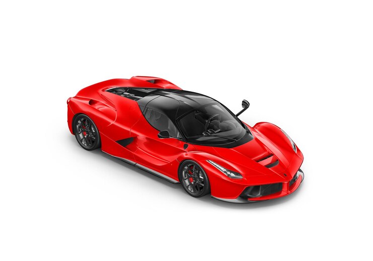 PSD carro esportivo mockup 45 vista frontal superior