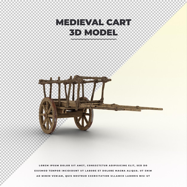 PSD carro medieval