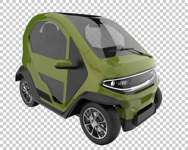 PSD carro moderno em fundo transparente. renderização em 3d - ilustração