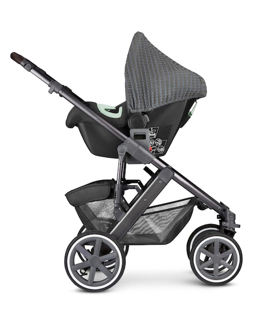 Carro montato e regolatore utilizzabile carro navy nero moderno design semplice