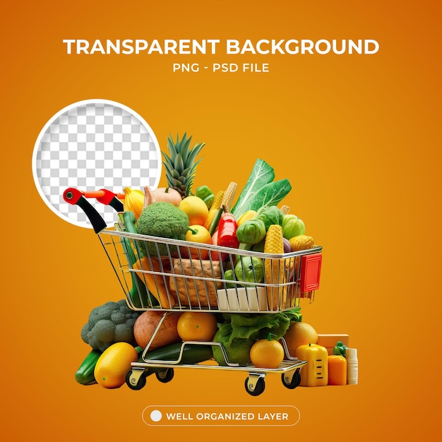 PSD carro psd com legumes e frutas png transparente png trans parente