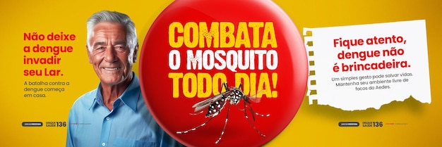 PSD carrossel combata o mosquito todo el día