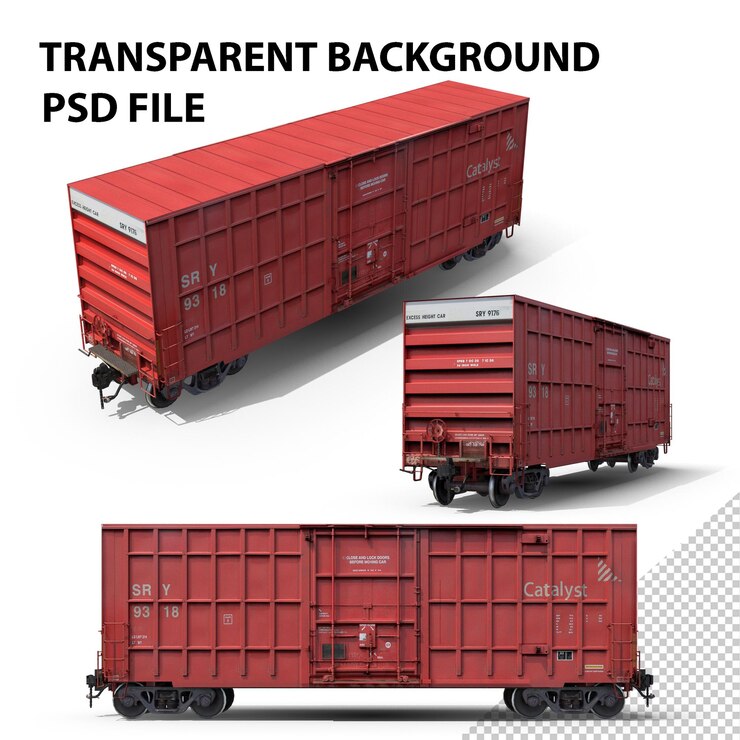 PSD carrozza a scatola png