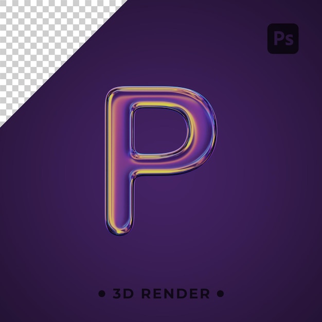 PSD carta 3d